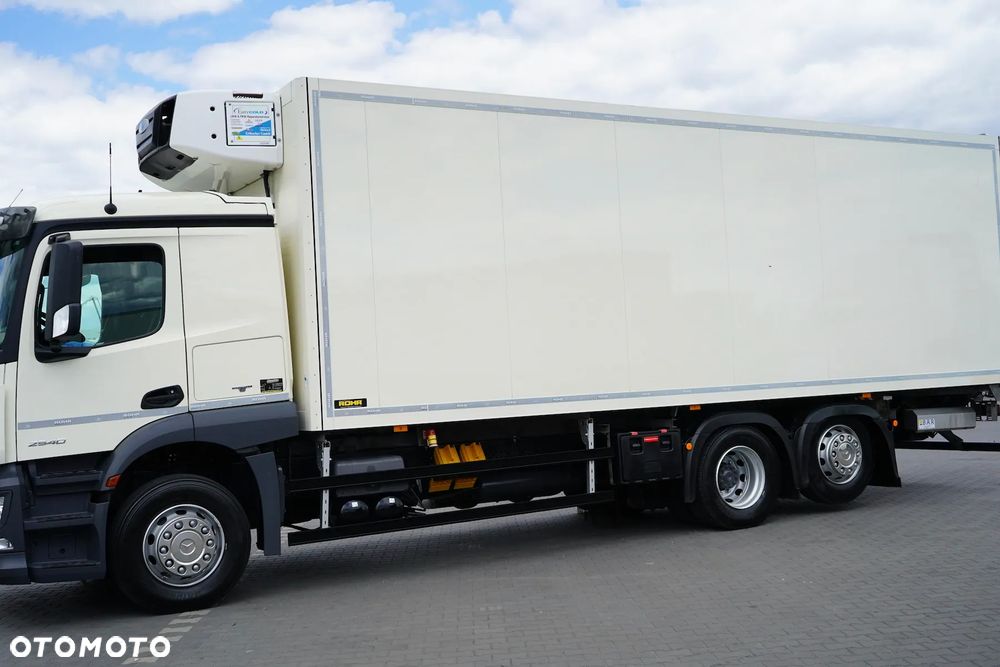 Mercedes-Benz ACTROS / 2540 / ACC / E 6 / CHŁODNIA + WINDA / 20 PALET / OŚ SKRĘTNA - 14