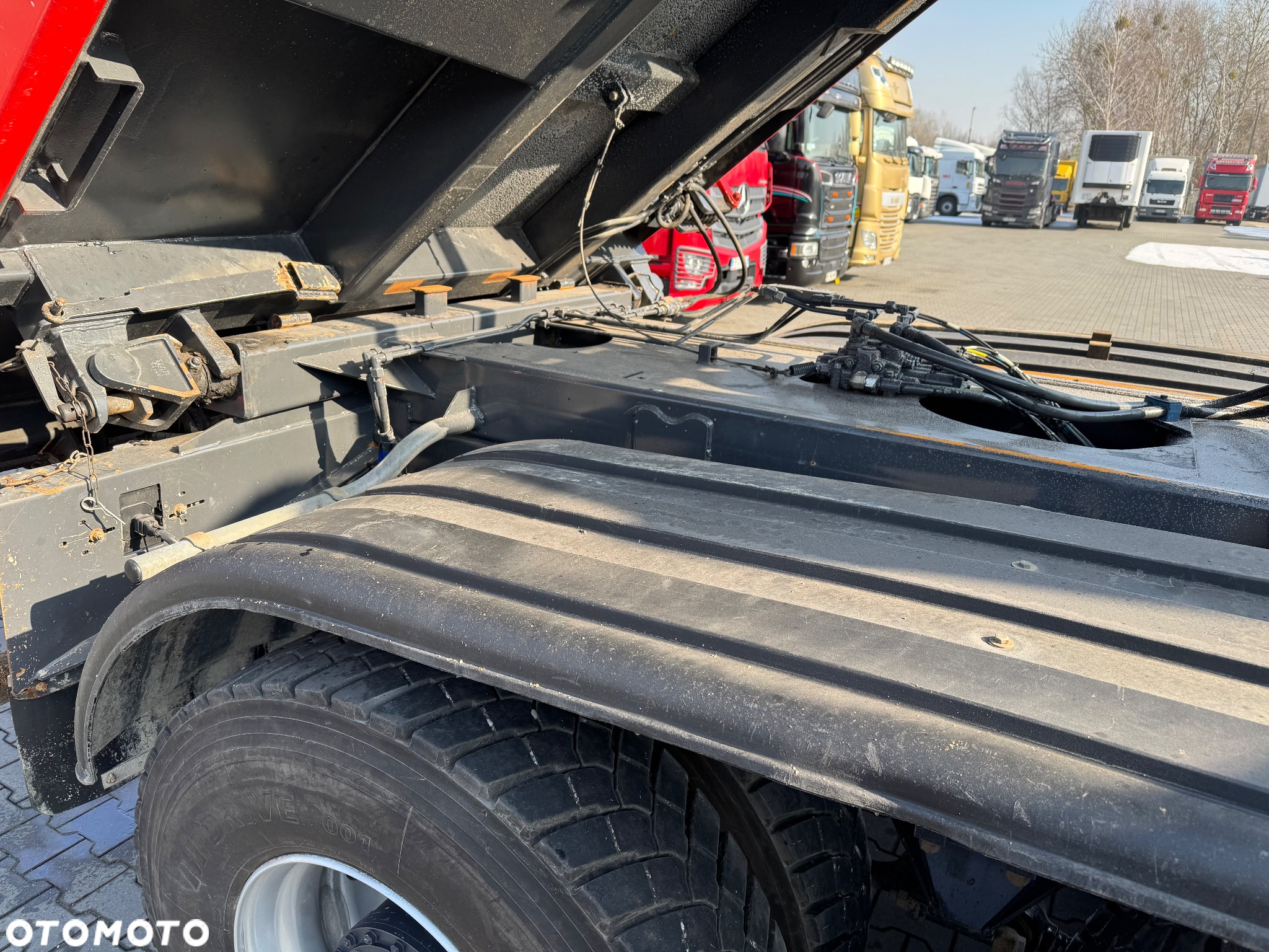 DAF CF 85.410 ATe 6x4 DŻWIG HDS HYDROBURTA OPONY-90% - 20