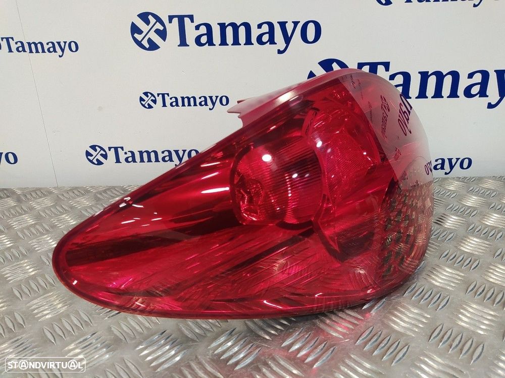 FAROLIM TRASEIRO ESQUERDO PEUGEOT 207 2008 -9649986680 - 3