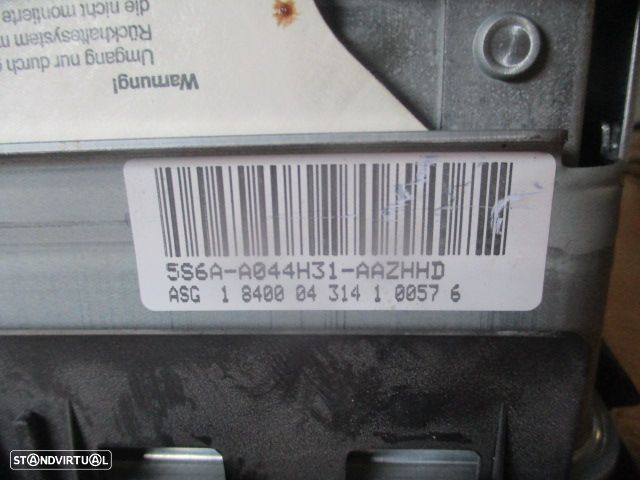 Airbag Passageiro 5S6AA044H31AA FORD FIESTA 5 2005 1.4TDCI 70CV 0P AZUL - 5