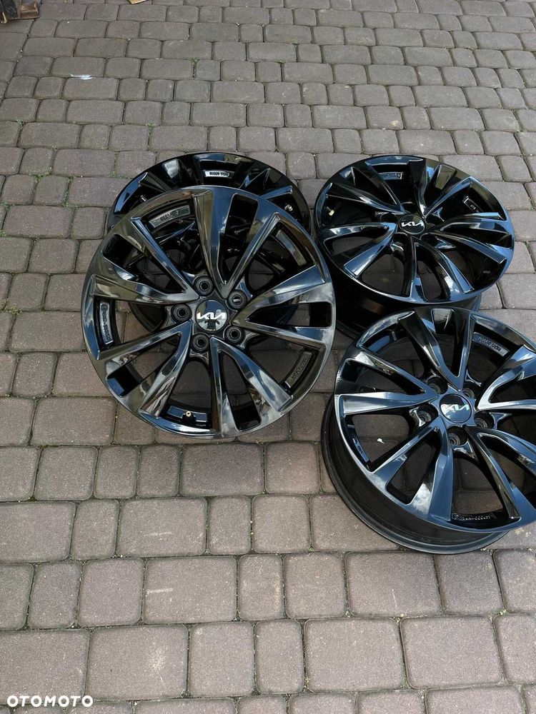 Alufelgi Kia 5x114,3 17 Czujniki Niro Soul Optima Ceed Czarne - 3