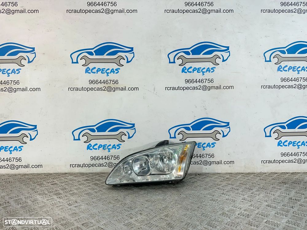 .Otica Farol Frente Frontal Esquerda Ford Focus 2 Mk2 Fase 1 4M51-13W030-BD - 1