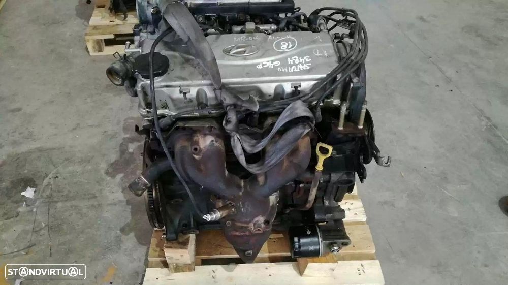 MOTOR COMPLETO MITSUBISHI SANTAMO 1999 -G4CP - 4