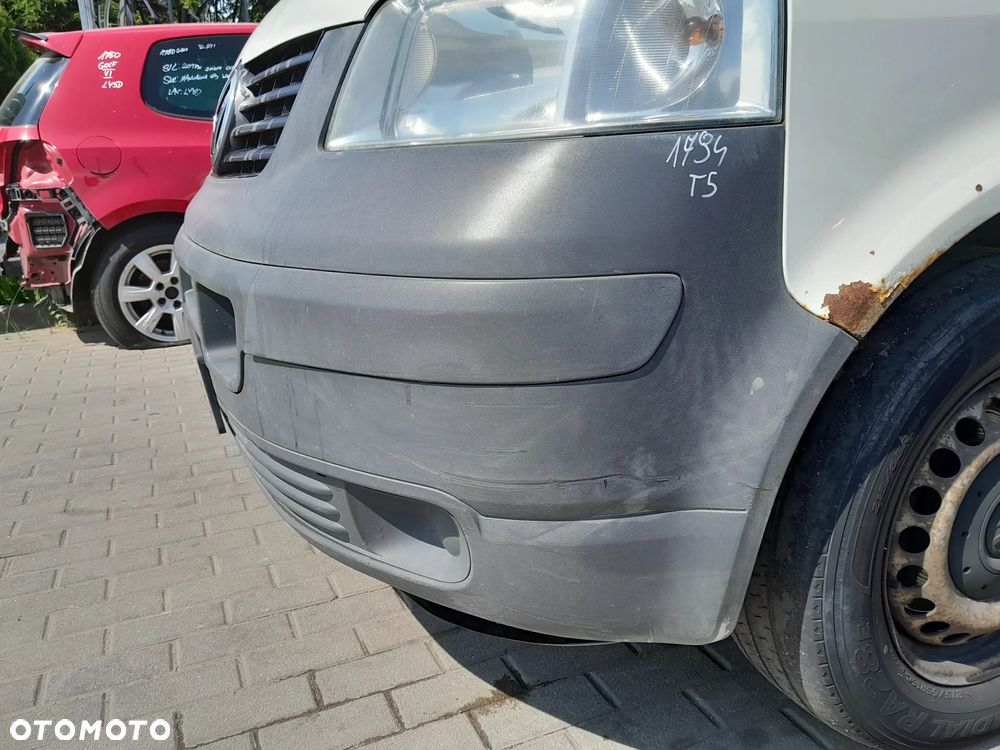 VW TRANSPORTER T5 ZDERZAK PRZEDNI PRZÓD - 2