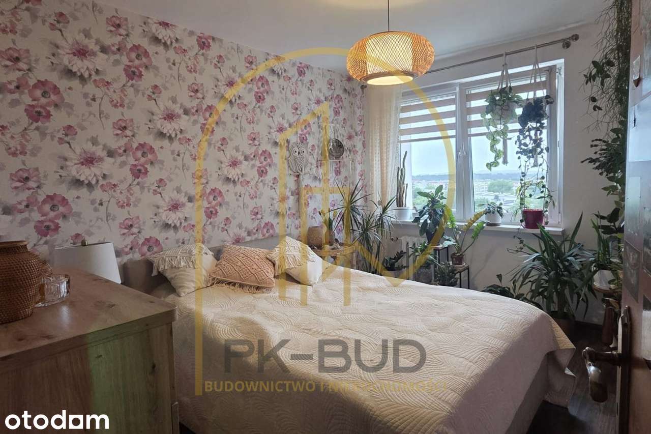 Słoneczne mieszkanie 3-pokojowe 48 m² z balkonem – Kapuściska