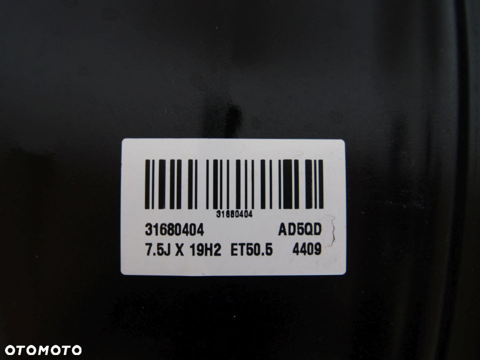 Volvo XC40 17r Felga 8.0Jx19H2 et 47 - 5