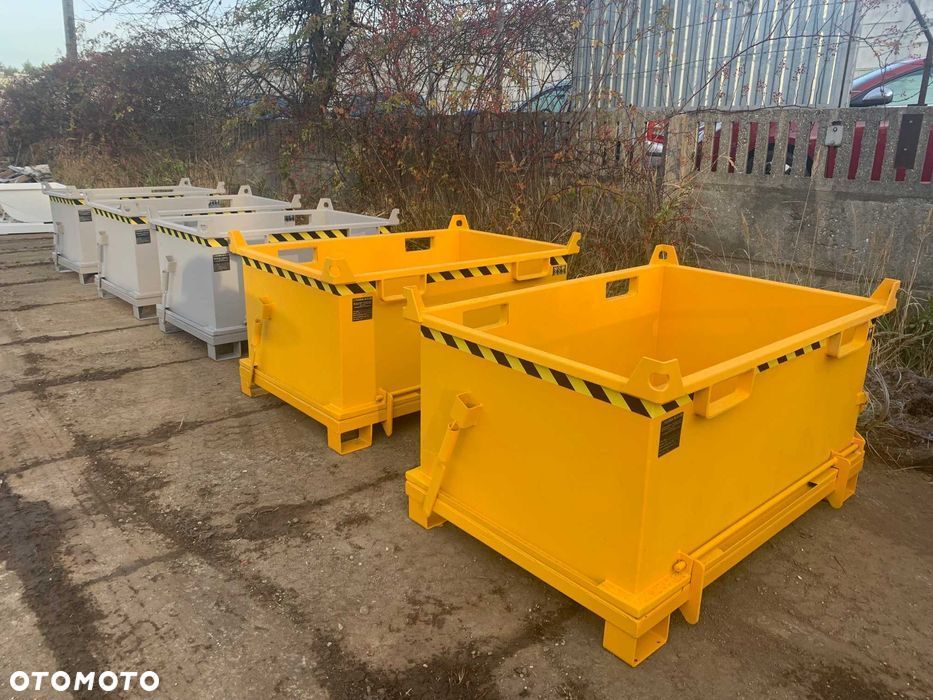 PMDB 1000L- Wielofunkcyjny Solidny Pojemnik Z otwieranym Dnem KONTENER - 6