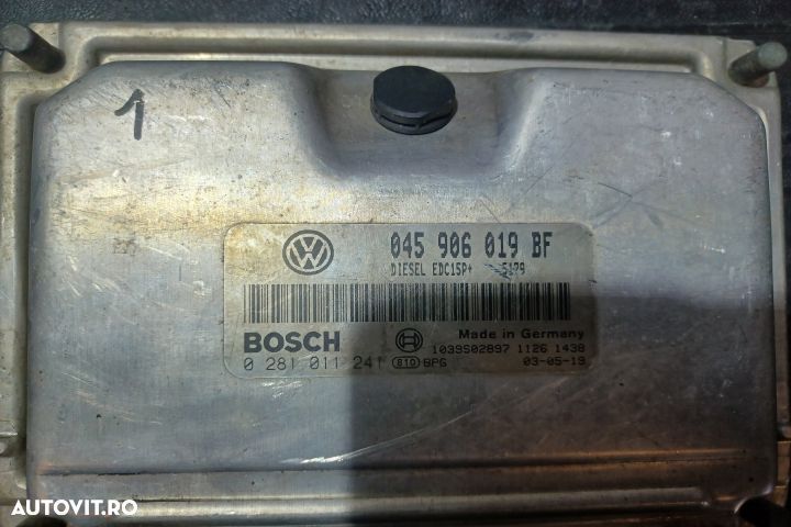 Calculator motor ECU 045906019BF 0281011241 - 1.4 AMF 045906019BF 028 - 3