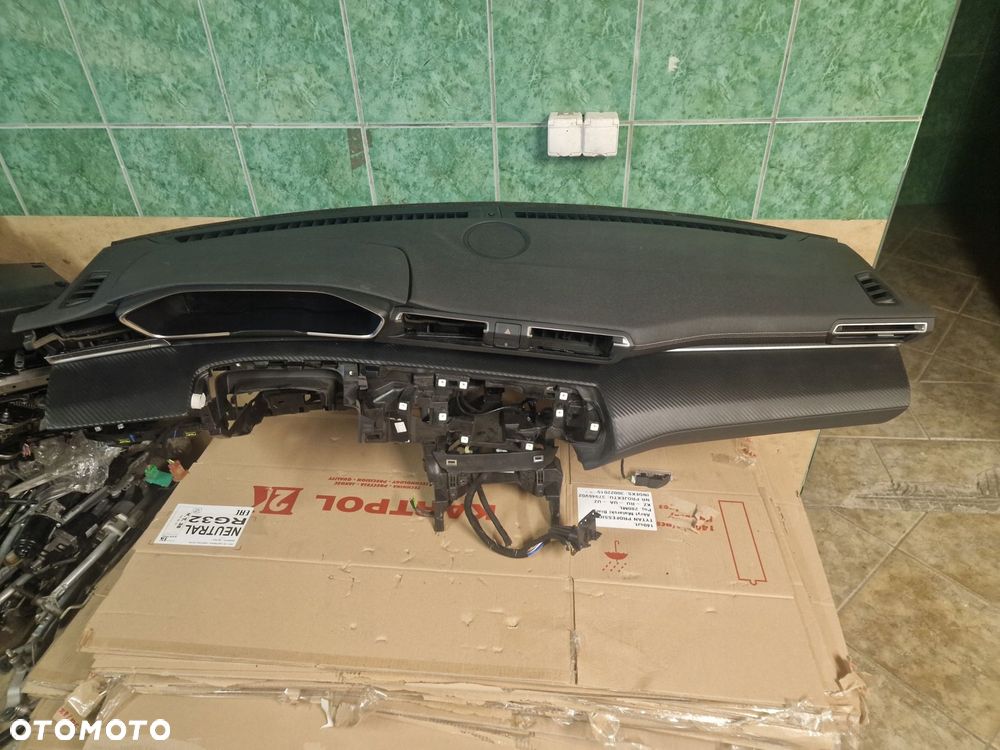 konsola airbag pasy peugeot 508 ii gt line 2019 rok demontaż - 1