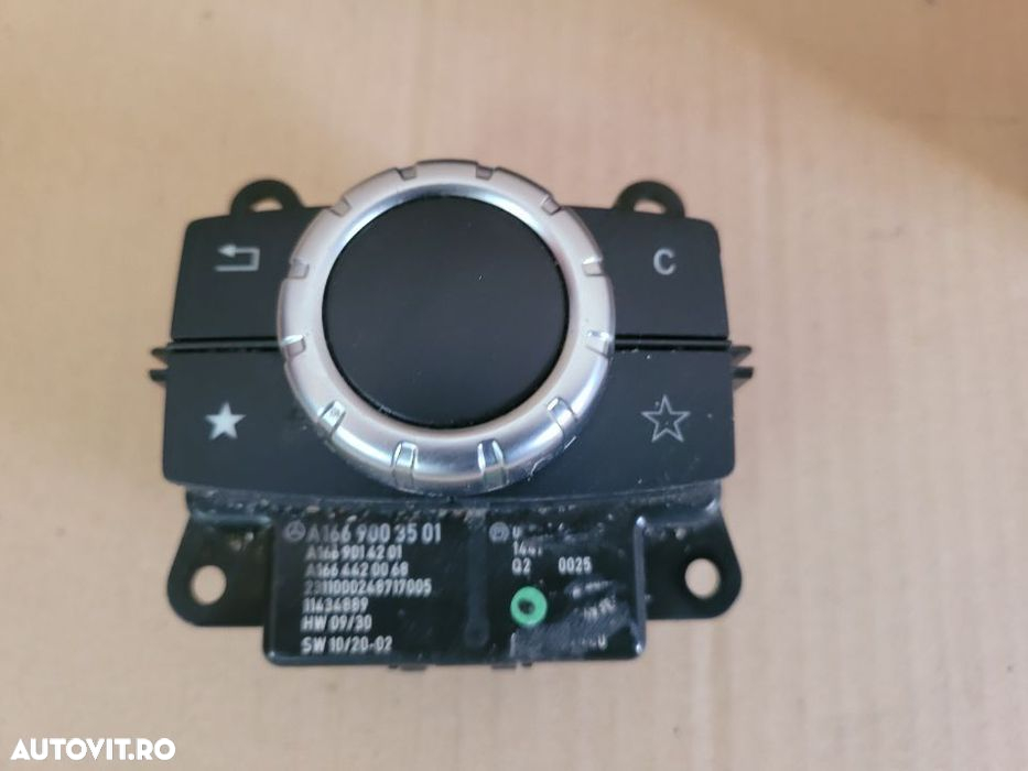 Kit Radio Cd Unitate Navigatie Joystik Display Navi Mercedes ML GLE W166 X166 An 2011-2018 - 6