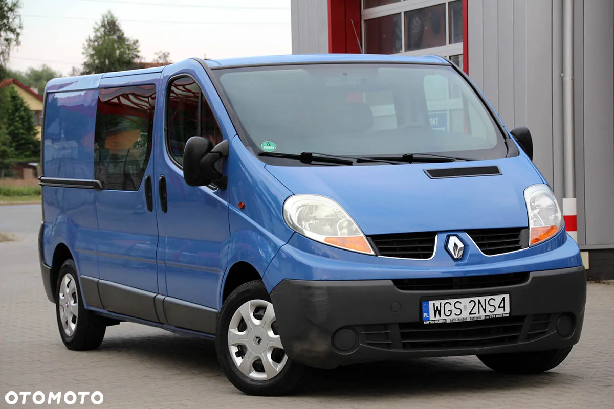 Renault TRAFIC LONG*Brygadowy 6 Miejsc*Tylko 239,oookm! - 2