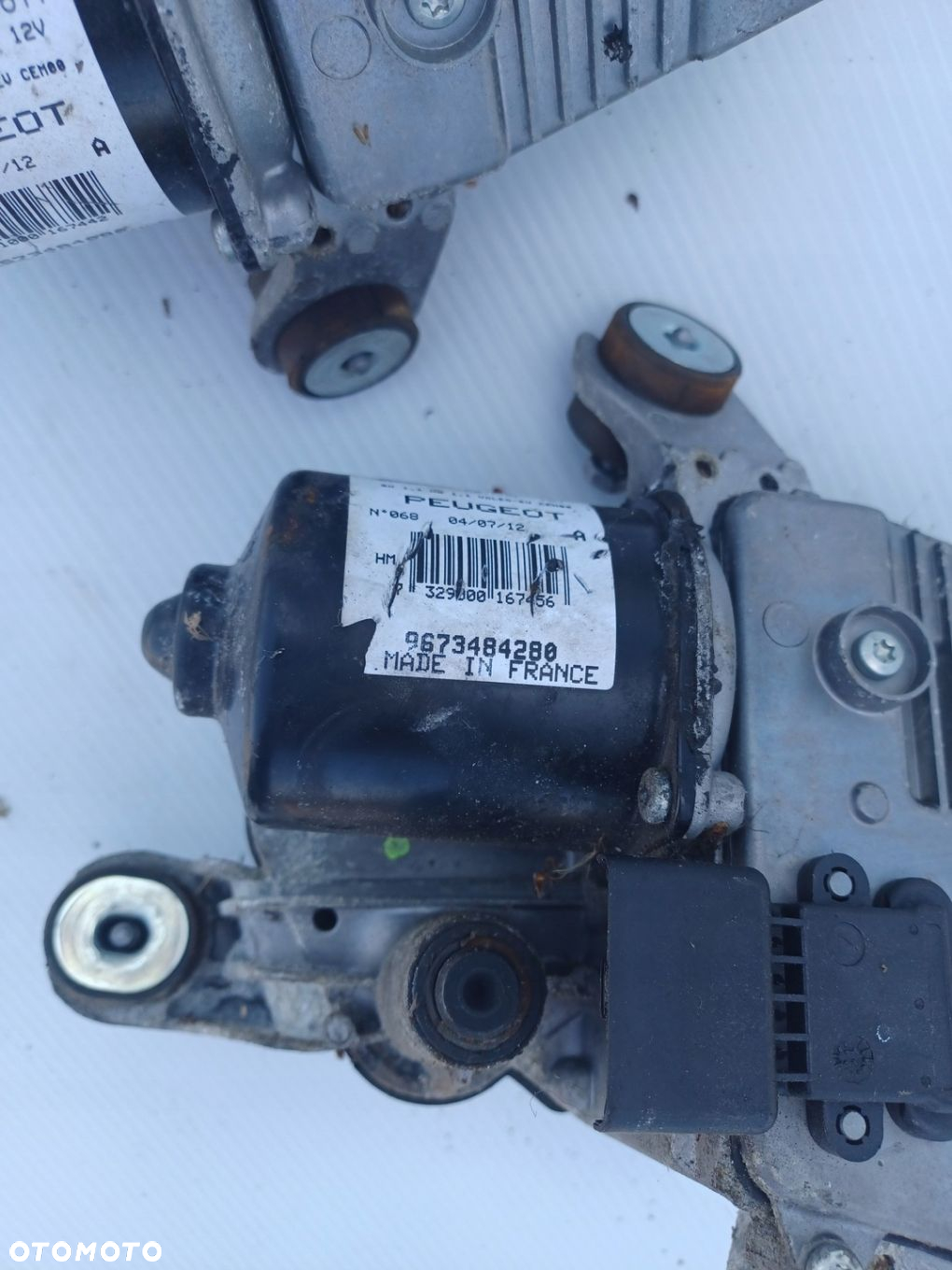 PEUGEOT RCZ MECHANIZM WYCIERACZEK SILNICZEK LEWY 9673484280 ANGLIK UK - 3