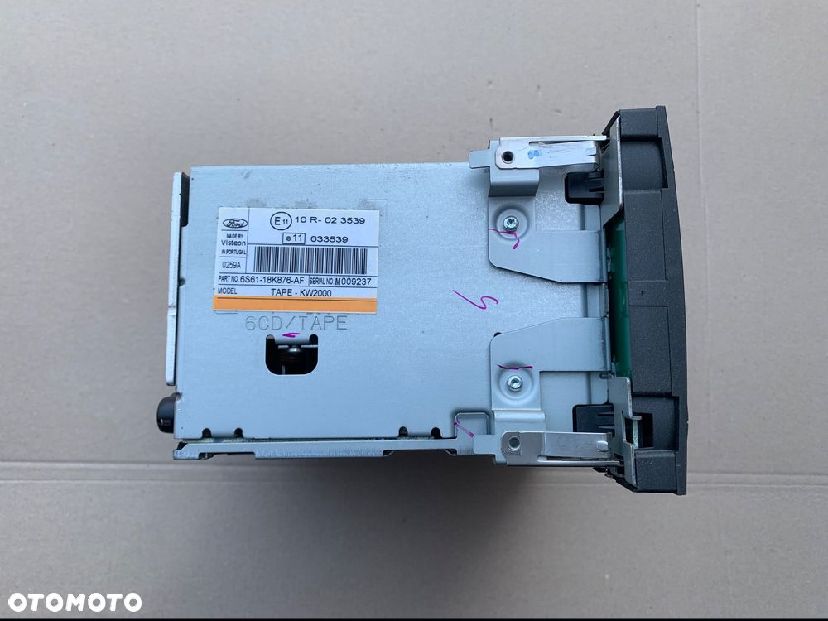 6S61-18K876 radio fabryczne ford fiesta mk6 lift fusion focus mk2 - 4