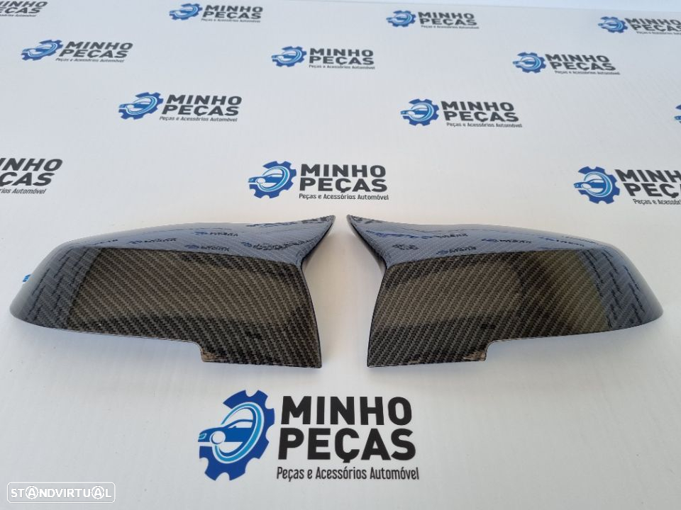 Capas de Espelho Carbono F20 / F32 / F30 / F33 / F36 / E84 Look M4 - 2