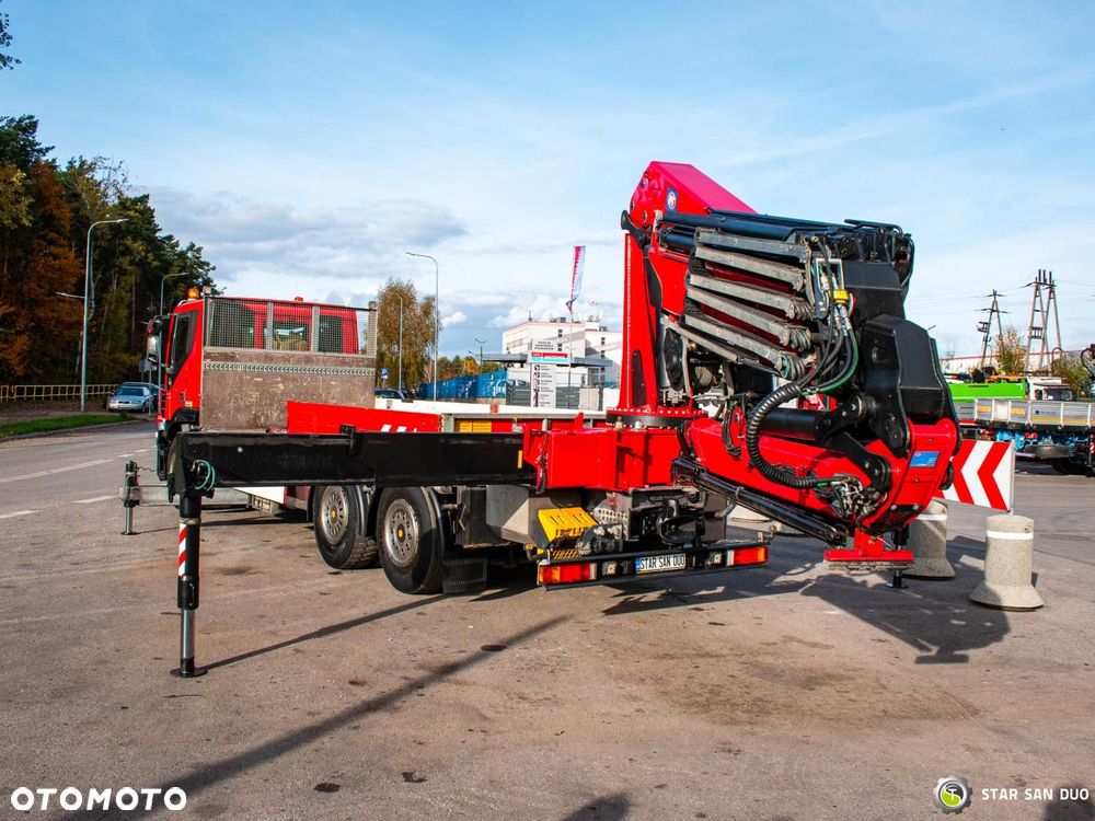 Iveco STRALIS 460 6x4 HMF 4020-K5 Fly Jib Hds Żuraw - 6