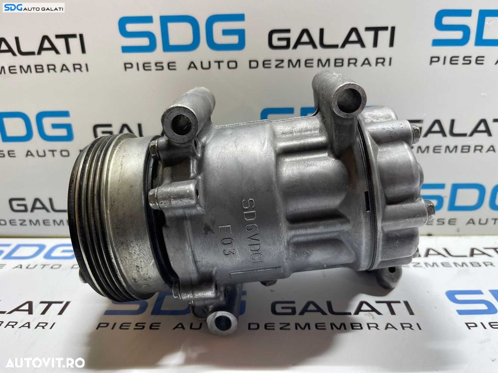 Compresor AC Aer Conditionat Clima Dacia Logan 1 1.0 2008 - 2012 Cod 8200840899 13703209162 [1321] - 7