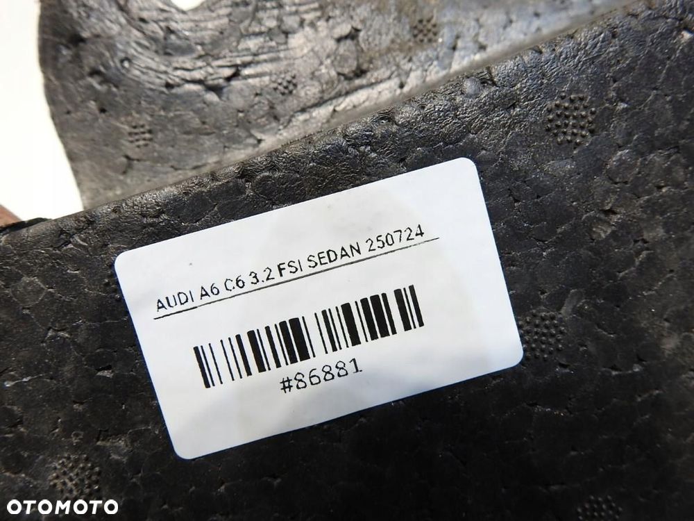 WYGŁUSZENIE BŁOTNIKA PRAWY PRZÓD AUDI A6 C6 4F0821112 - 4