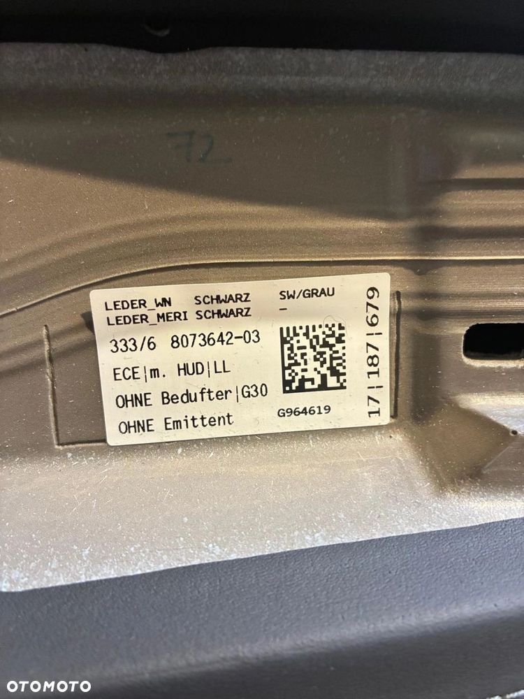 DESKA ROZDZIELCZA KOKPIT KONSOLA BMW G30 G31 M5 F90 MERINO LIFT HUD - 16