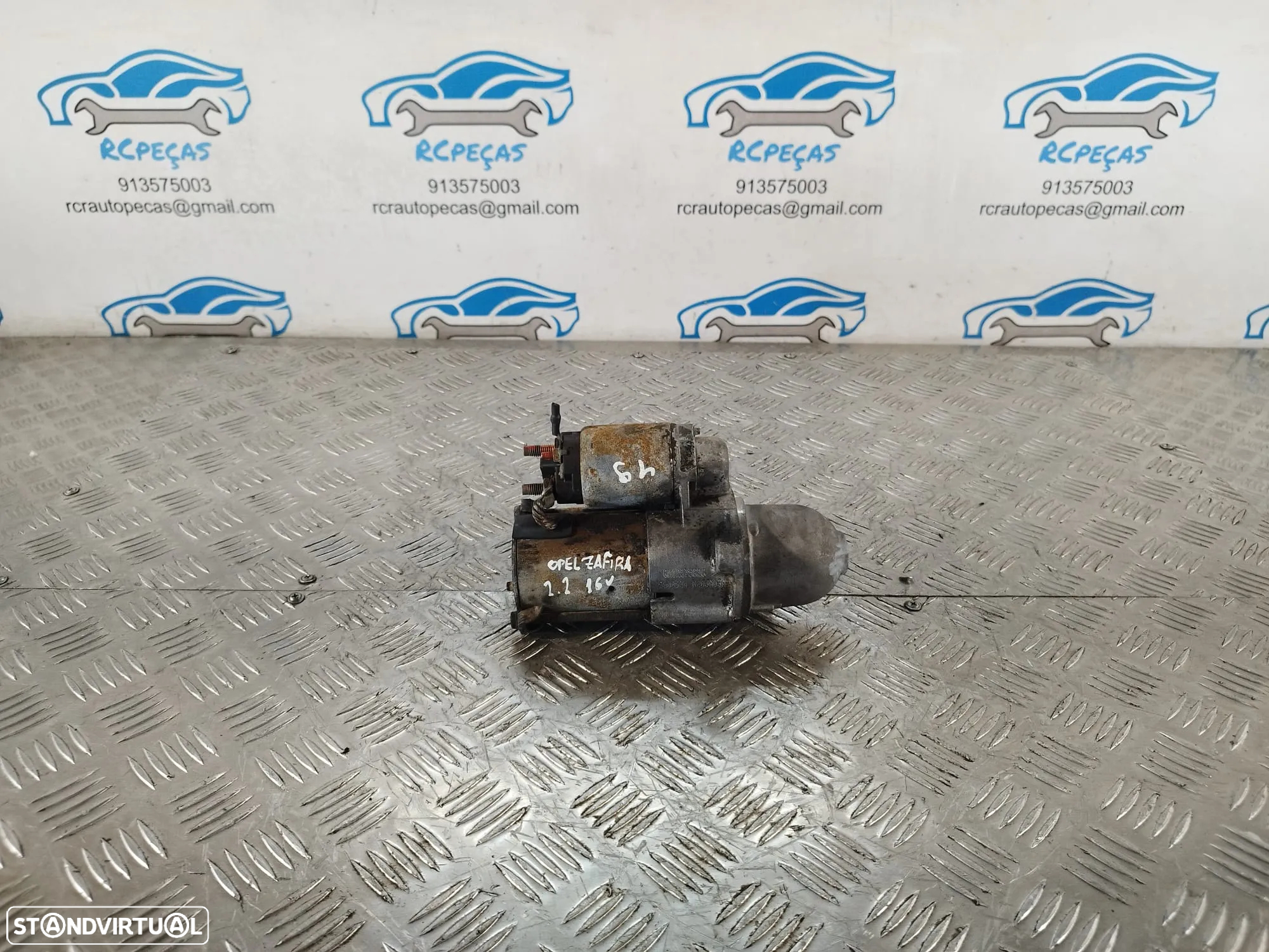 MOTOR DE ARRANQUE GM 12575626 OPEL ZAFIRA MK2 M75 OPEL ASTRA G HATCHBACK T98 2.2 16V F08  F48 900967  GM12575626 - 2