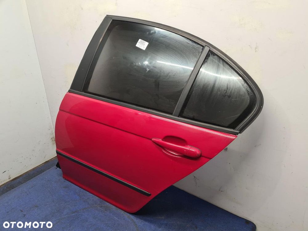 BMW 3 E46 LIFT SEDAN DRZWI TYŁ LEWE 438/3 JAPANROT - 6