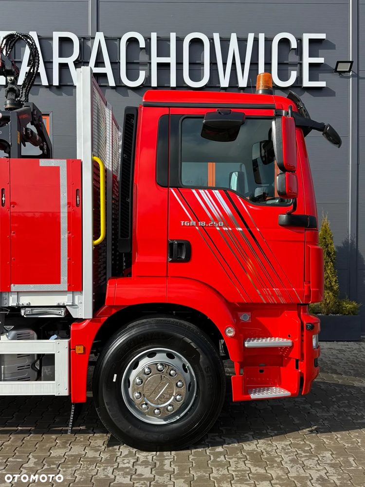 MAN TGM 18.250 // E6 // org. 92000km !!! // 4x2 // manual // skrzynia + HDS HMF z pilotem // TGS TGX TGL budowlanka żuraw dzwig kran crane - 22