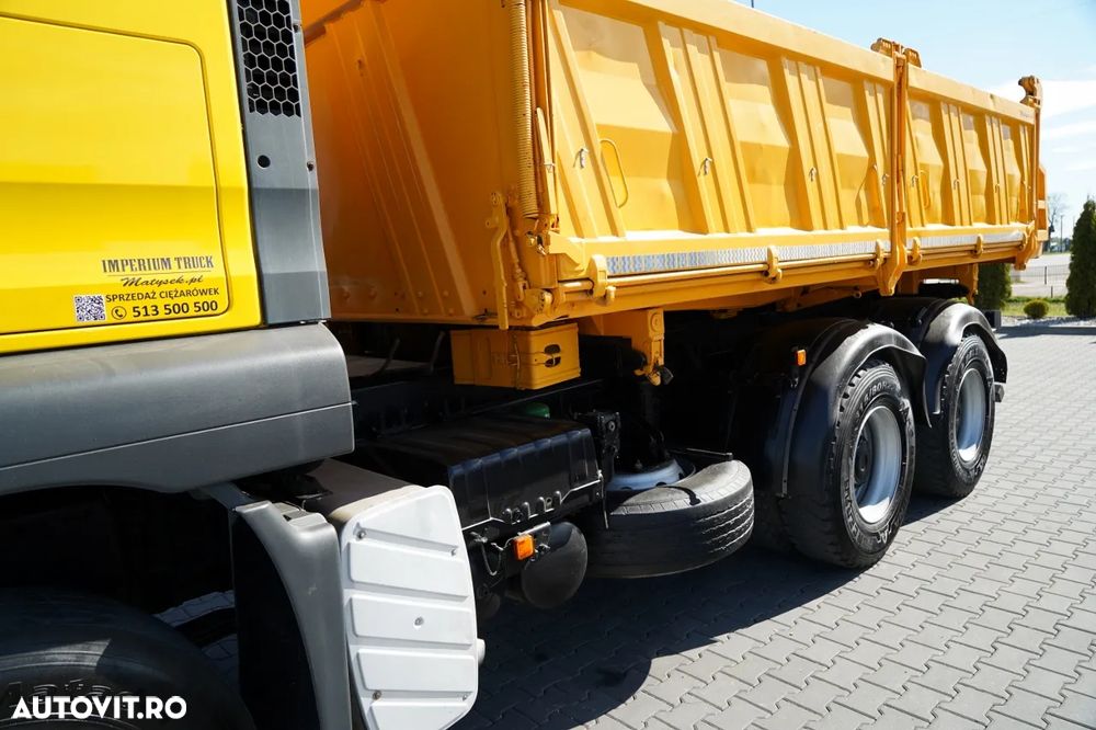 MAN TGA 26.410 / 6x4 / BASCULATOR 3 LATURĂ / MEILLER KIPER / MANUAL / - 17