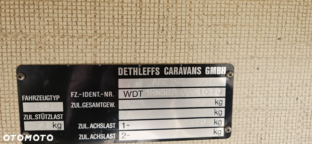 Dethleffs ABE NR D 934 - 6