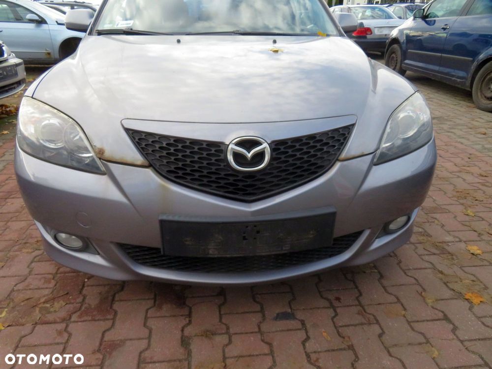 MASKA ZDERZAK BŁOTNIKI LAMPY 3 I BK 29Y  MAZDA 2003-2006 SZARY PRZÓD KOMPLETNY - 10