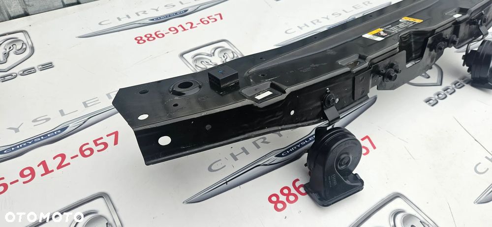 Dodge Durango III LIFT 2021-2025  Pas górny Wzmocnienie czołowe Belka przednia Uchyt chłodnicy Mocowanie chłodnic Pas środkowy Wspornik pasa Klaksony - 3