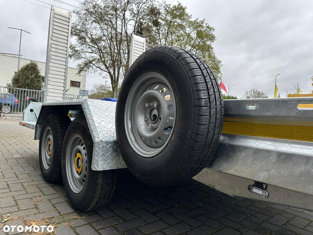 Wark 35/31 Przyczepa Podkoparkowa 370X180 CM, DMC 3500 KG z najazdami aluminiowymi - 5