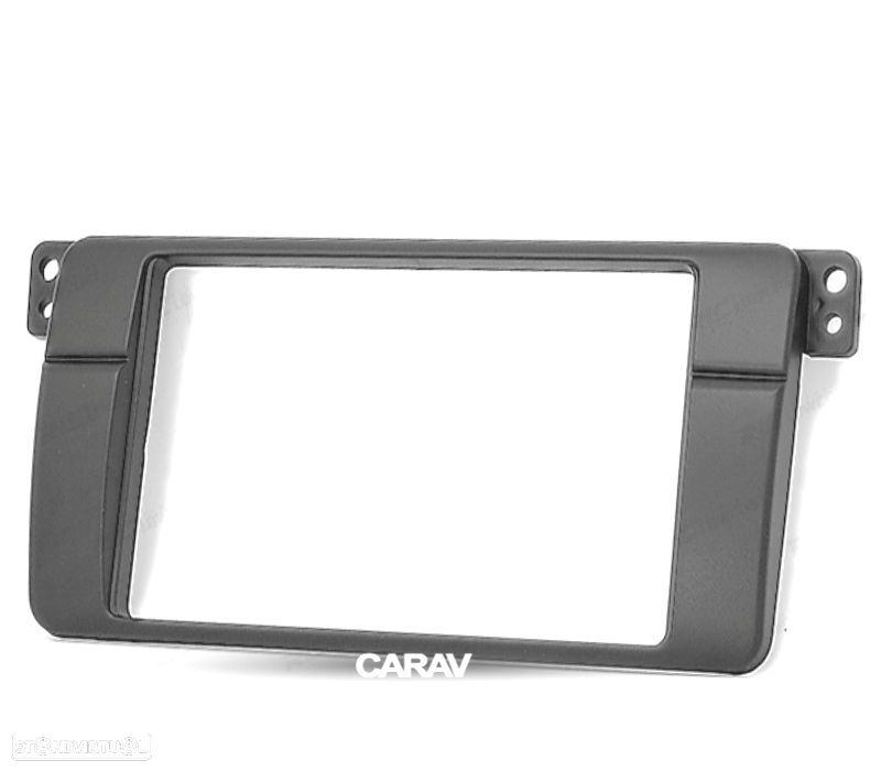 MOLDURA ADAPTADOR PRETO PARA RADIO 2-DIN PARA BMW SERIE 3 E46 - 1