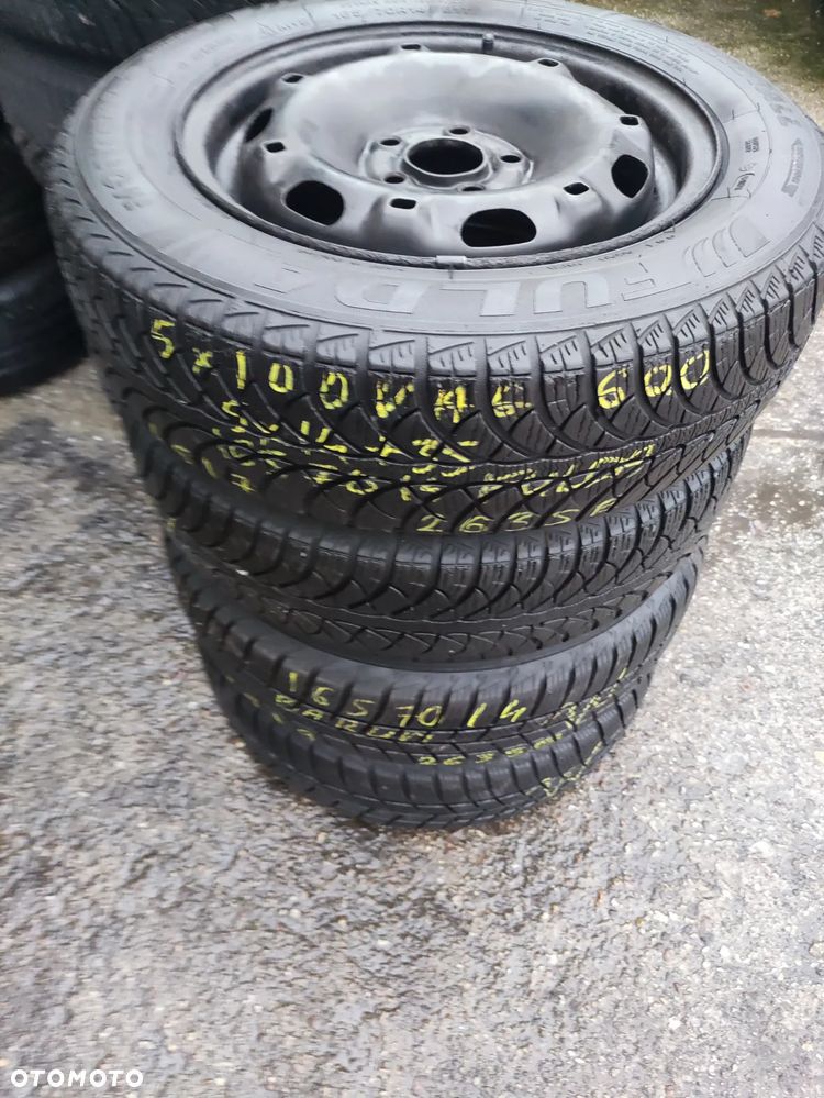 5x100 Felgi Stalowe Stal 14 Koła Zimowe Zima SKODA FABIA PRAKTIK ROOMSTER RAPID SEAT IBIZA CORDOBA TOLEDO IV 4 VW FOX POLO Legnica ALU-RAD 165/70 5,5mm - 5