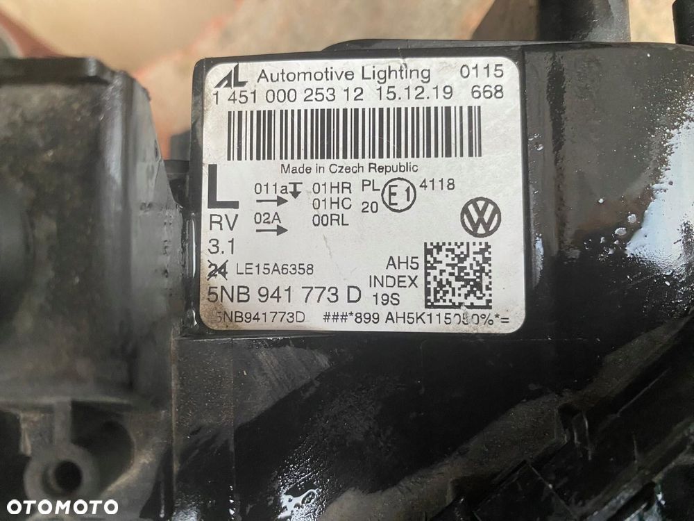 lampa przednia tiguan ii r-line 2019 5nb941773d 5nb941036d - 8