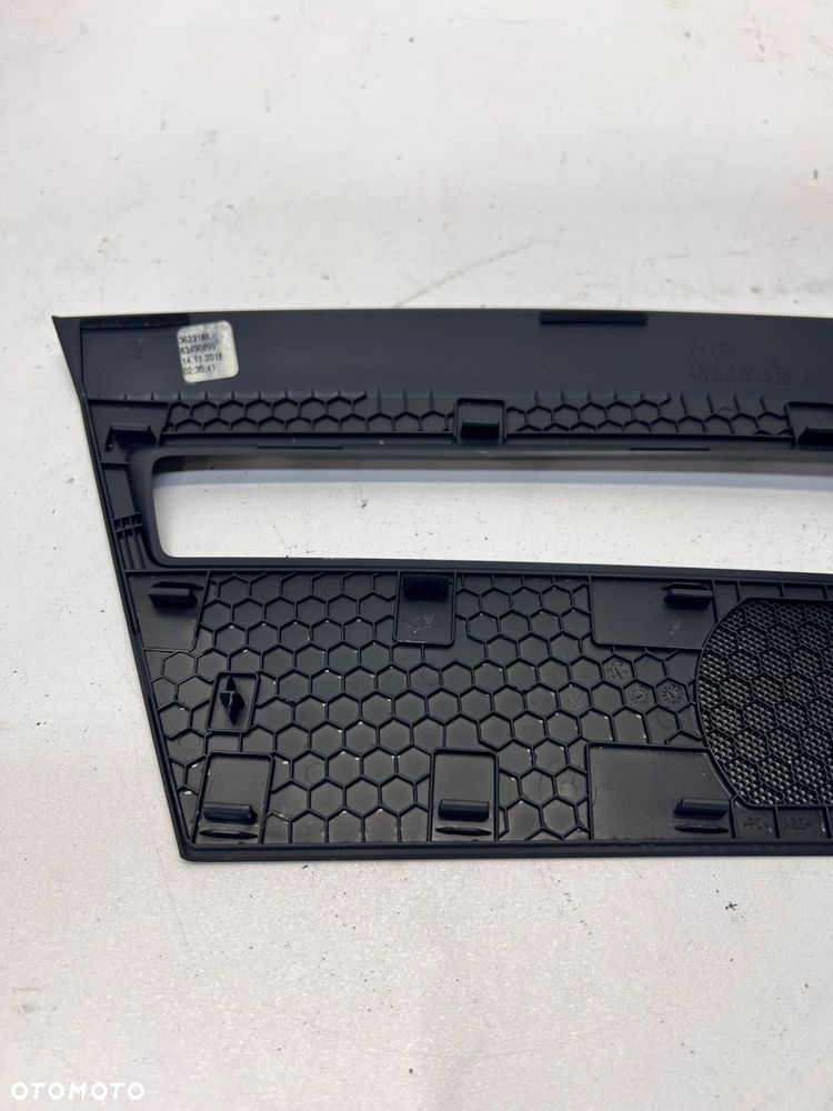 MASKOWNICA GŁOŚNIKA CENTRALNEGO DESKI AUDI A6 C8 4K1819636A - 6