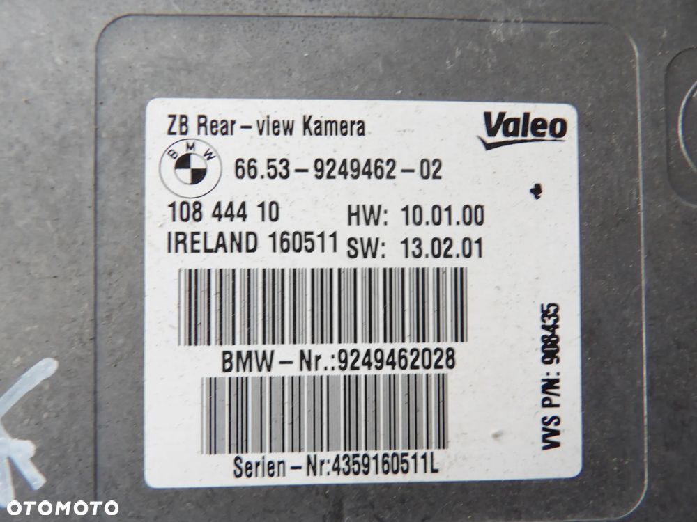 BMW - X3,F25 - MODUŁ KAMERY COFANIA - 9249462 - 2