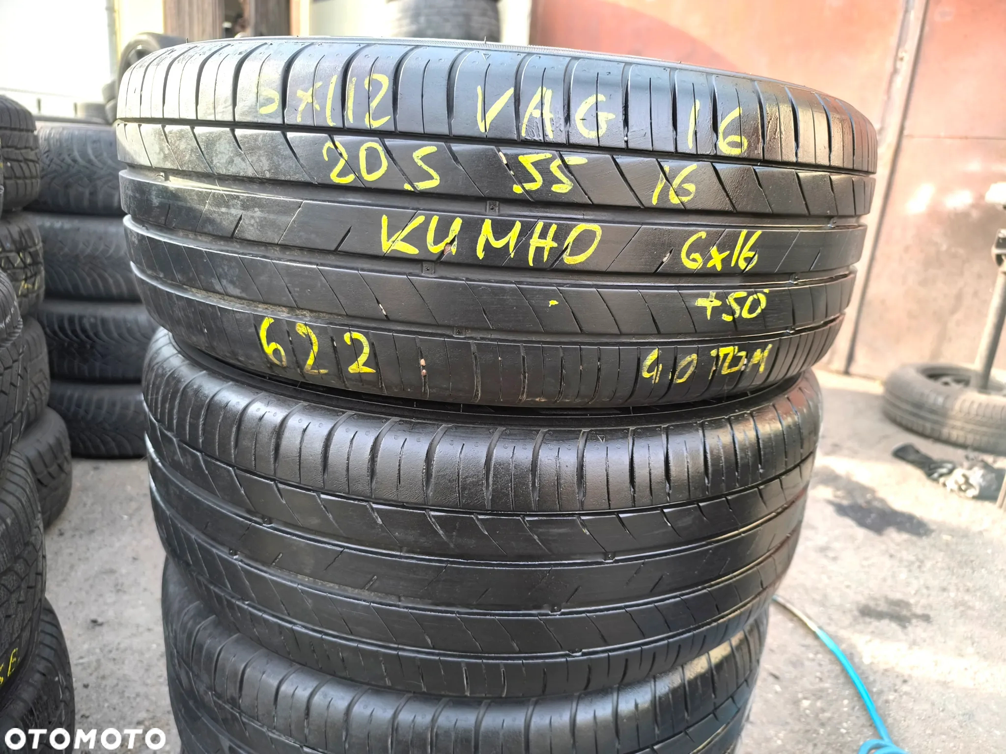 5x112 FELGI Stalowe Stal 16 Koła Letnie Lato VW 5QA GOLF 6 7 VII VI TOURAN CADDY JETTA PASSAT SEAT LEON TOLEDO ALTEA EXEO SKODA OCTAVIA 2 3 SUPERB AUDI A3 8P 8V A4 B7 B5 B6 A6 C5 22r. Legnica ALU-RAD 205/55 6mm - 7