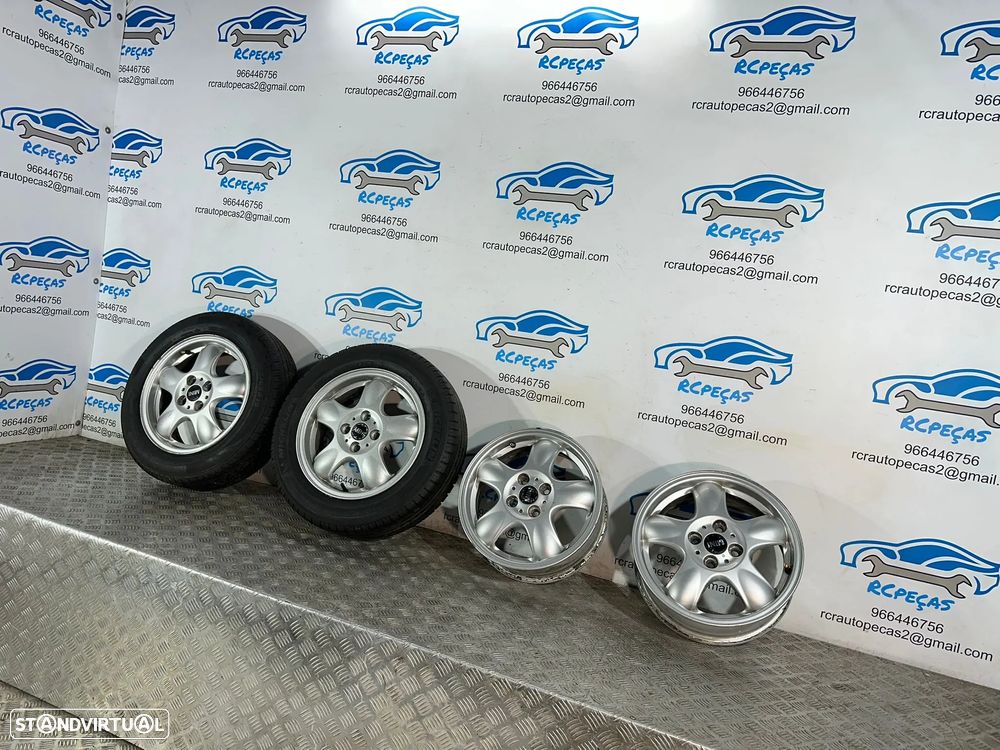 .Conjunto Jantes 15 Mini Cooper One 4x100 5.5J ET45 6769404 - 5