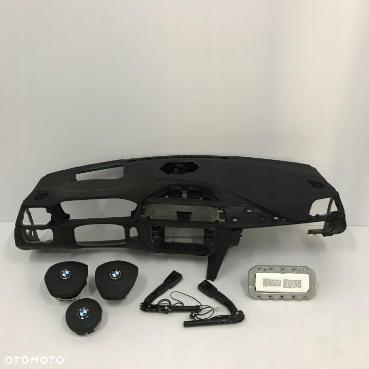 F30 F31 F32 LCI LIFT KONSOLA DESKA AIRBAG PODUSZKI - 1