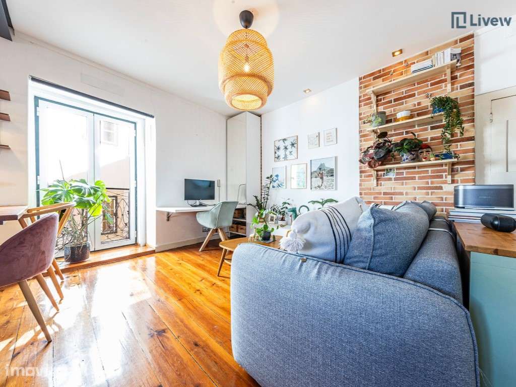Apartamento T1 renovado e com ótima exposição solar - Grande imagem: 5/21