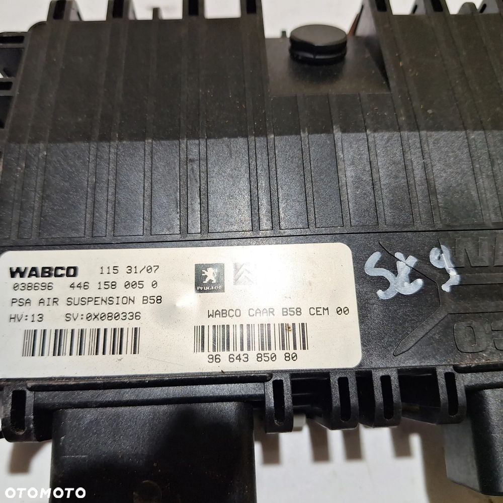KOMPUTER STEROWNIK ZAWIESZENIA CITROEN C4 PICASSO 446158005 0 - 5