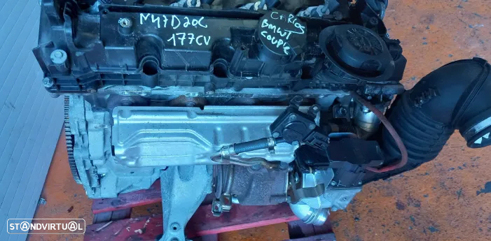 Motor BMW 118D F20/F21/F22 2.0D 177cv Ref: N47D20C - 3