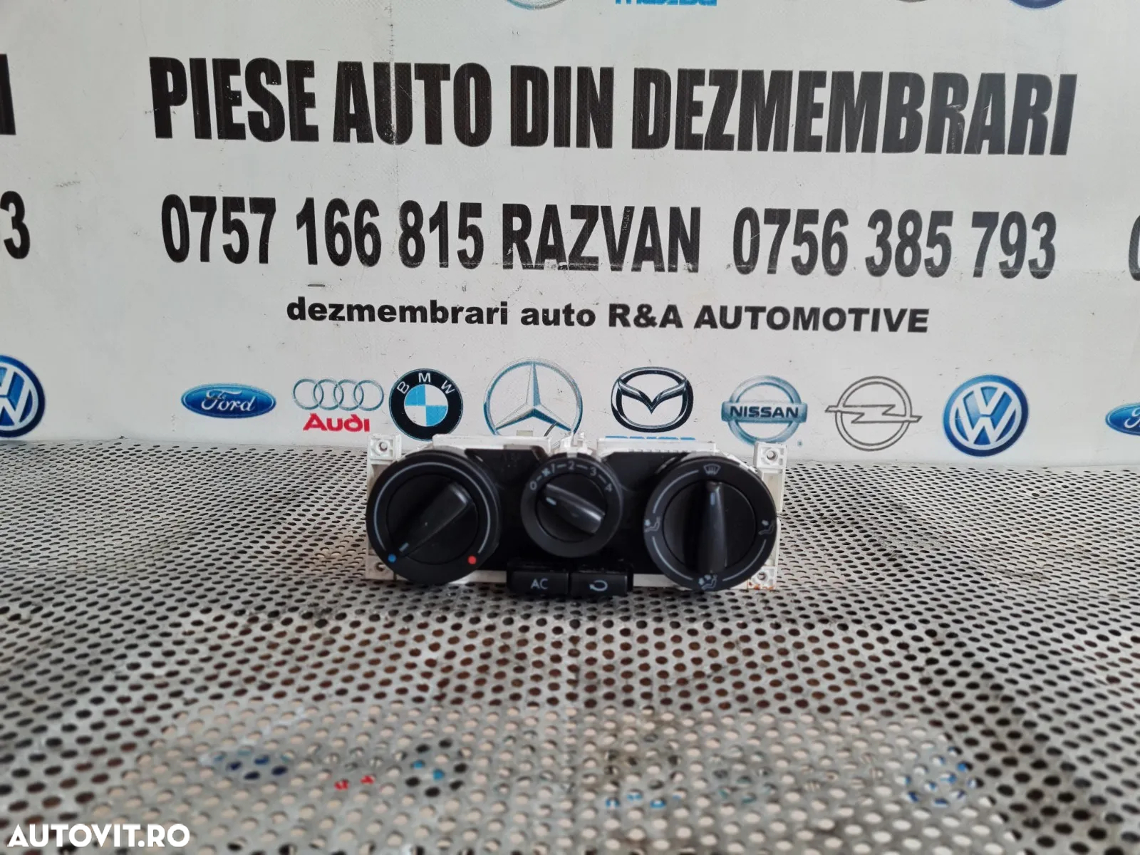 Panou Modul Comenzi Clima Cu AC Vw Bora Golf 4 - Dezmembrari Arad - 3