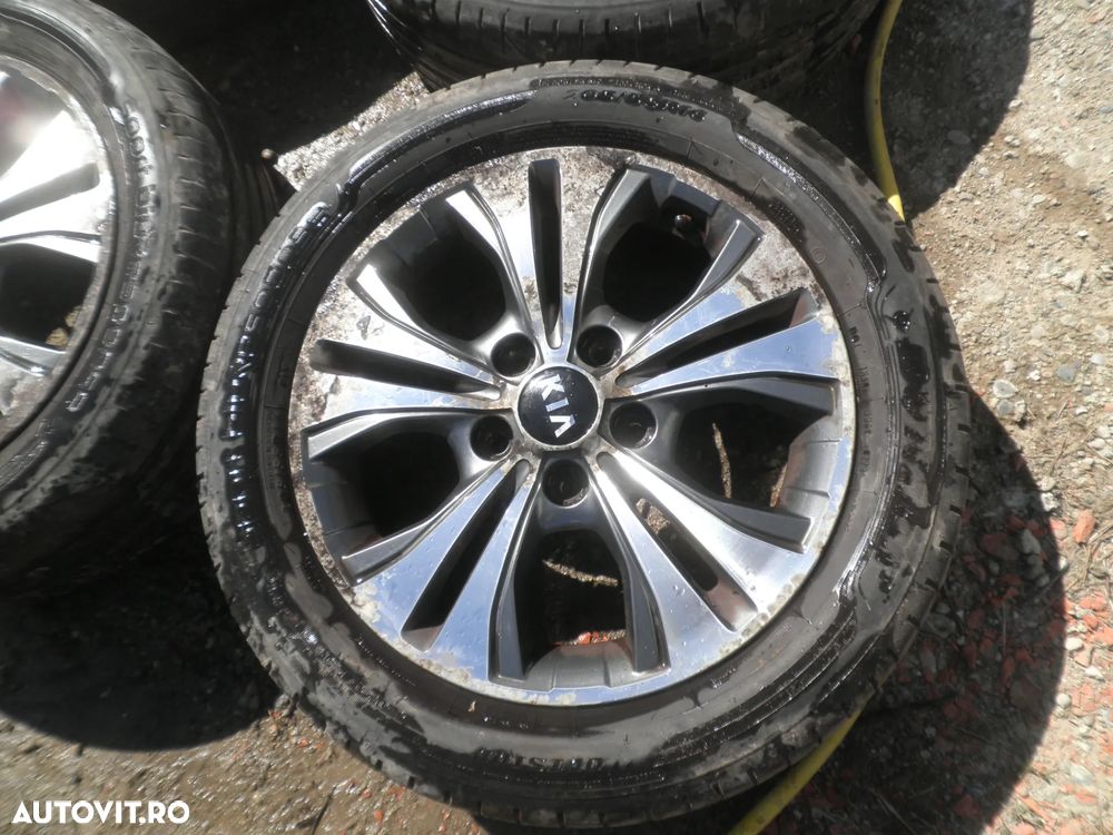 Jante 16" cu anvelope 205/55/R16 Kia Venga 6J ET51 52910-1P650 - 4