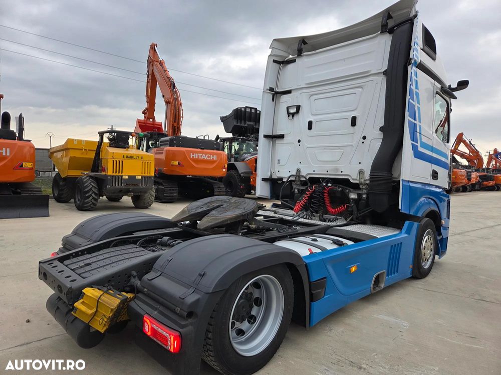 Mercedes-Benz ACTROS 18.510, AUTOMATA+RETARDER 5 trepte, SA CUPLARE REGLABILA la 1,15m si 0,9m, 2 rezervoare cumulat 680l, Spoilere cabina si sasiu, Camere in loc de oglinzi, Navigatie, Frigider, rulat in GERMANIA, posibil leasing 4 ani, PROMOTIE 45.900 EUR+tva - 6