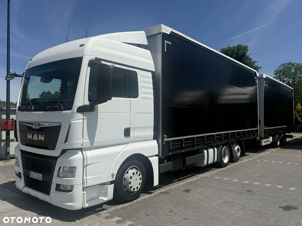 MAN TGX 24.440 6X2 E6 Przyczepa G.T.S PTT18S Tandem Zestaw 120 m3 - 2