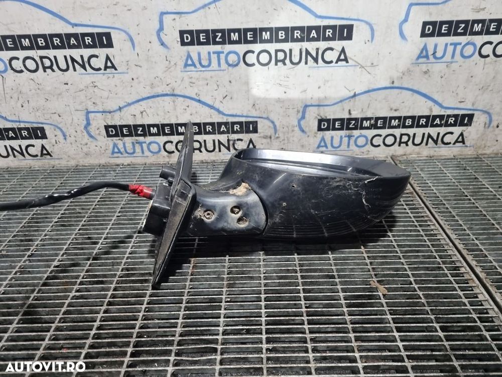 Oglinda dreapta Mitsubishi Outlander Facelift 2009 - 2012 4 Usi Rosu 16j (1314) ... - 3