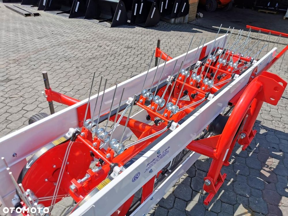 Przetrząsaczo-zgrabiarka pasowa Pasówka Taśmówka taśmowa - 3