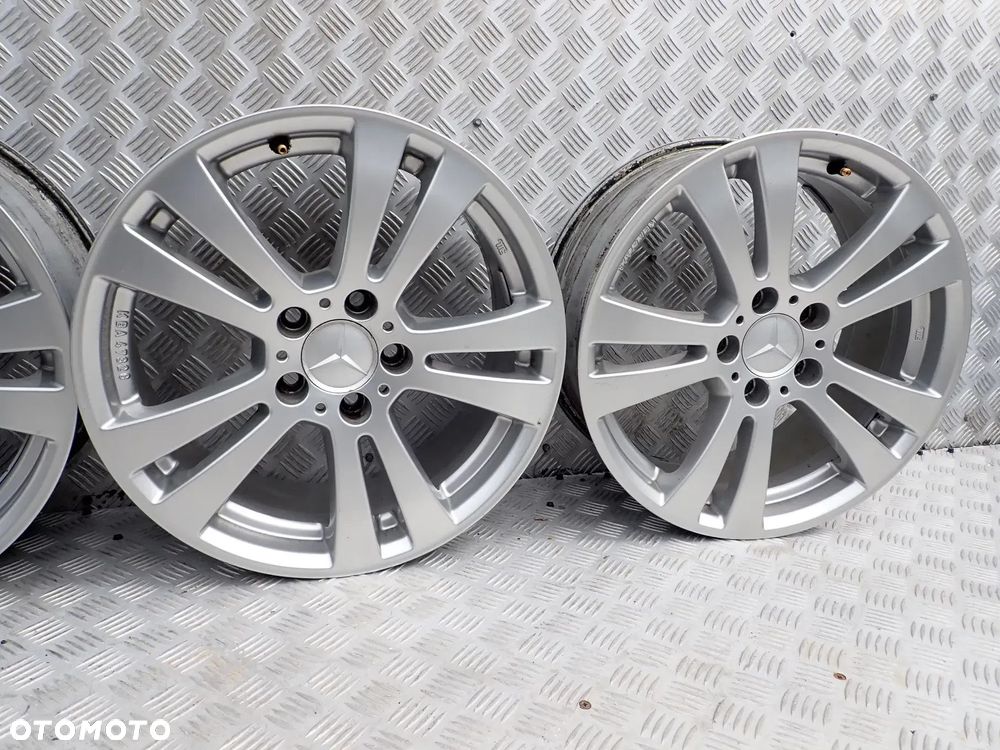 FELGI ALUMINIOWE MERCEDES 7,5X17 5X112 ET47 DOSTĘPNE 2 KOMPLETY - 3