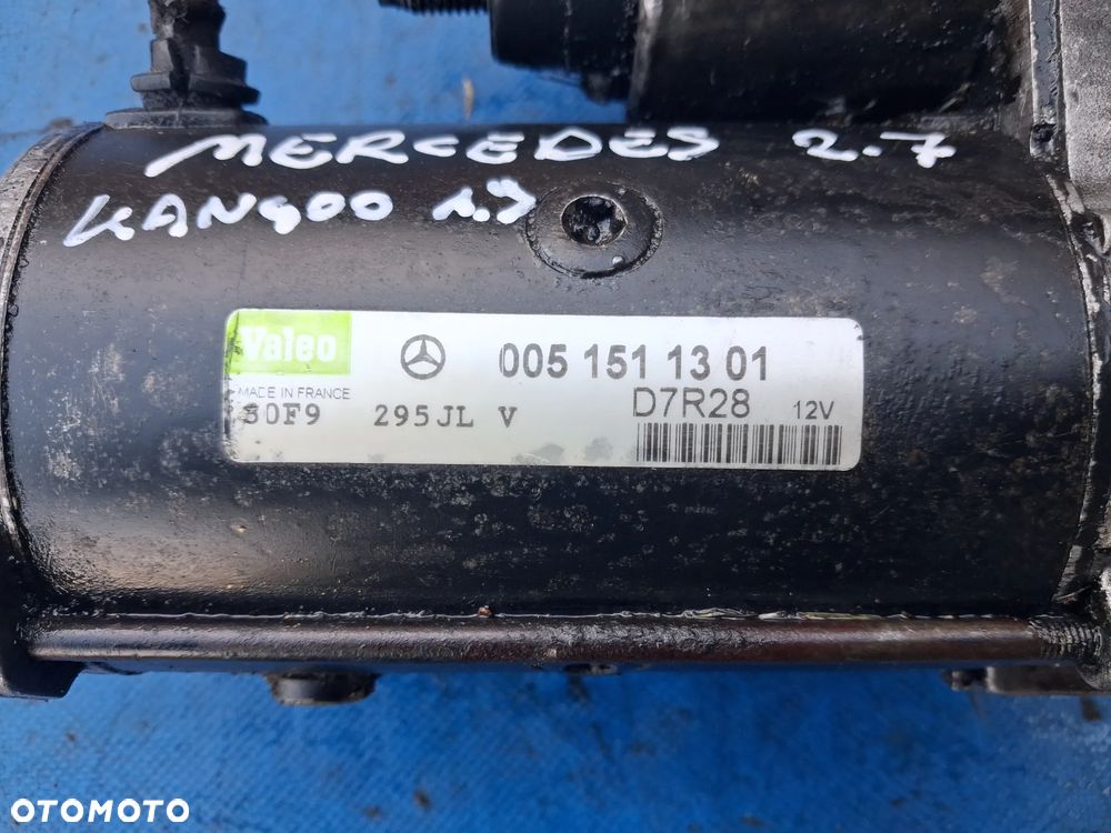 Rozrusznik Mercedes Vito Vian Sprinter 0051511301 Valeo D7R28 - 4