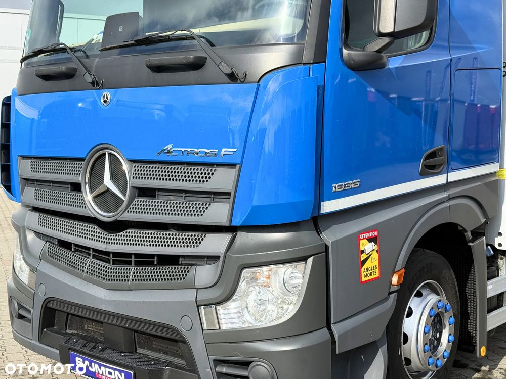 Mercedes-Benz ACTROS F 1836 / ZESTAW TANDEM 120 M3 / PRZEJAZDOWY / 7,75 M + 7,75 M / SALON PL - 11